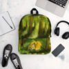 all-over-print-backpack-white-front-6ac5bbb2aa271.jpg Fox In A Forest - Backpack