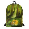 all-over-print-backpack-white-front-6ac5bbb2aaf90.jpg Fox In A Forest - Backpack