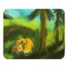 mouse-pad-white-front-6ac5ad8b98b8e.jpg Fox In A Forest - Mouse Pad