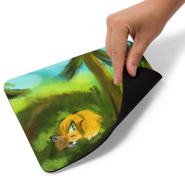 mouse-pad-white-product-details-6ac5ad8b9becb.jpg Fox In A Forest - Mouse Pad