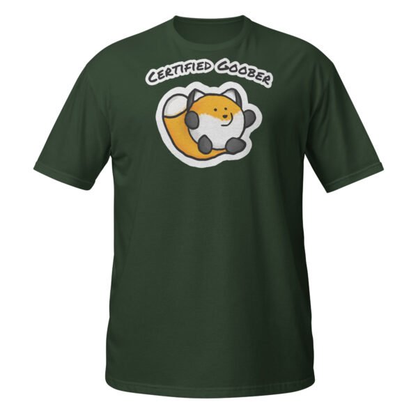 unisex-basic-softstyle-t-shirt-forest-green-front-6ac6026c1f1d0.jpg Certified Goober - Short-Sleeve Unisex T-Shirt