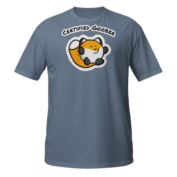 unisex-basic-softstyle-t-shirt-heather-indigo-front-6ac6026c2587b.jpg Certified Goober - Short-Sleeve Unisex T-Shirt