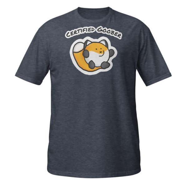 unisex-basic-softstyle-t-shirt-heather-navy-front-6ac6026c1fbc4.jpg Certified Goober - Short-Sleeve Unisex T-Shirt