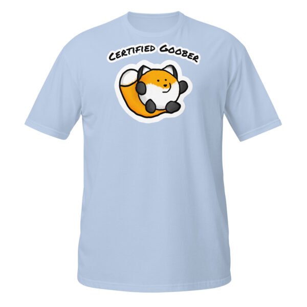 unisex-basic-softstyle-t-shirt-light-blue-front-6ac6026c2dd9c.jpg Certified Goober - Short-Sleeve Unisex T-Shirt