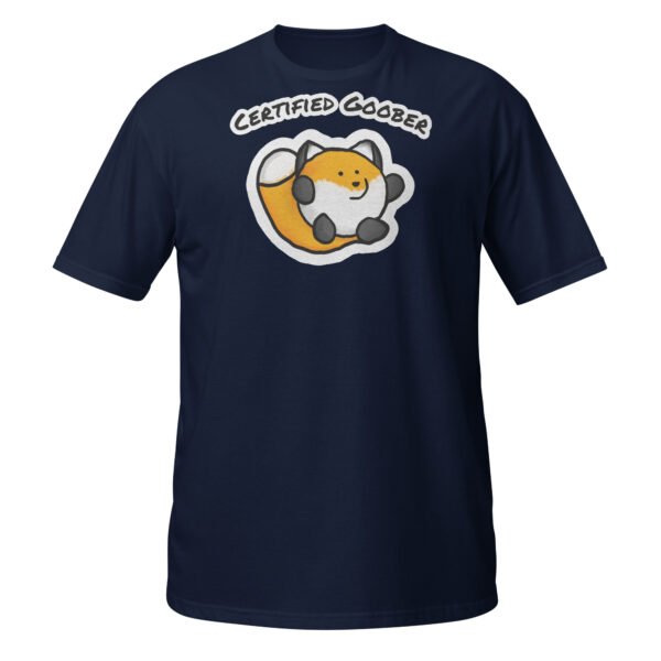 unisex-basic-softstyle-t-shirt-navy-front-6ac6026c1ec31.jpg Certified Goober - Short-Sleeve Unisex T-Shirt