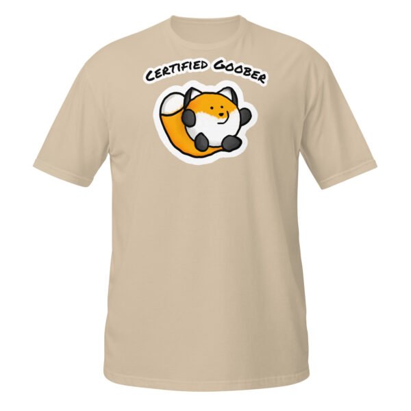unisex-basic-softstyle-t-shirt-sand-front-6ac6026c2b9a4.jpg Certified Goober - Short-Sleeve Unisex T-Shirt